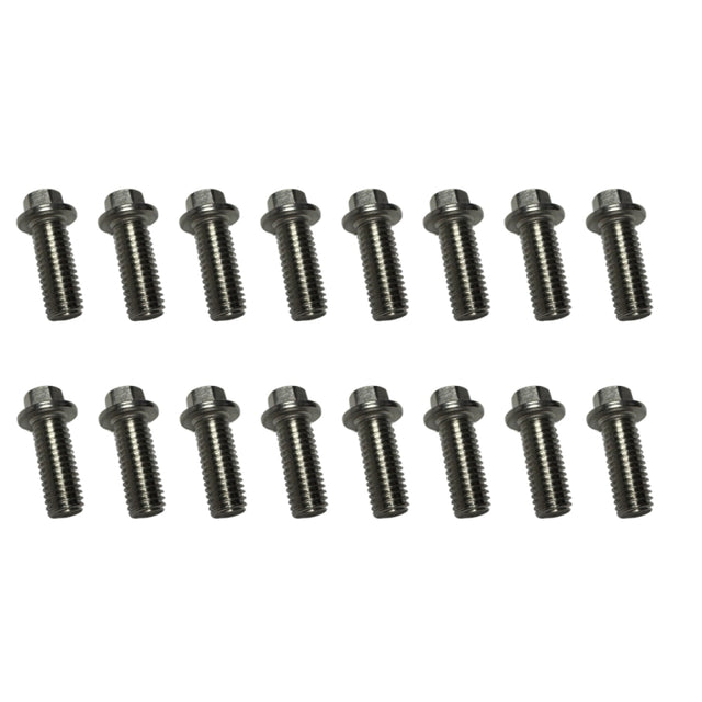 Kooks Ford 5.0L 4V Coyote Engine Header Bolt Kit (Fine Thread) QTY. 16 - 1.25 x 25mm Bolts Kooks Headers Bolts  AXOPROS