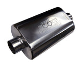 Kooks Universal 2 1/2in Center/Center Oval Muffler (4x8x12) Kooks Headers Muffler  AXOPROS