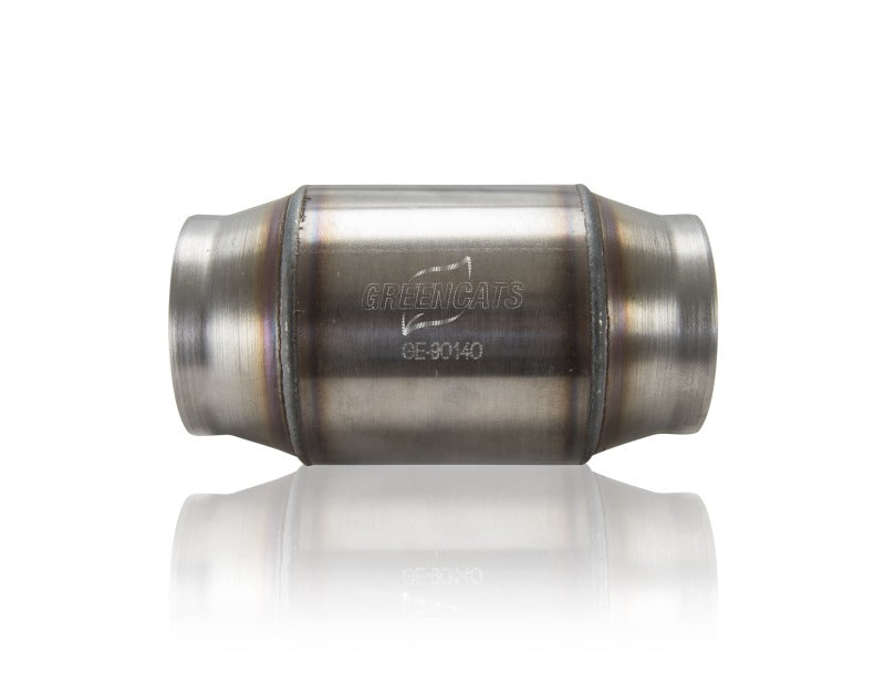 Kooks Universal 2.5 Inch GREEN Catalyst 7.5 Inch Length Kooks Headers Catalytic Converter Universal  AXOPROS