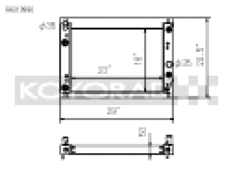 Koyo 05-13 Chevrolet Corvette C6 Racing Radiator Koyo Radiators  AXOPROS