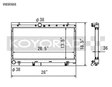 Koyo 2002 Subaru Impreza WRX 2.0L Turbo Radiator Koyo Radiators  AXOPROS