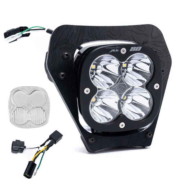 KTM XL80 (D/C) Headlight Kit /w Hi-Low Harness Baja Designs Headlight Conversion Kit  AXOPROS