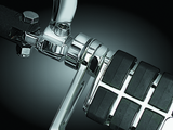 Kuryakyn 1-1/4in Stirrup Heel Rest Extenders Chrome Kuryakyn Footpegs  AXOPROS
