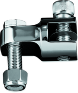 Kuryakyn 1-1/4in Stirrup Heel Rest Extenders Chrome Kuryakyn Footpegs  AXOPROS