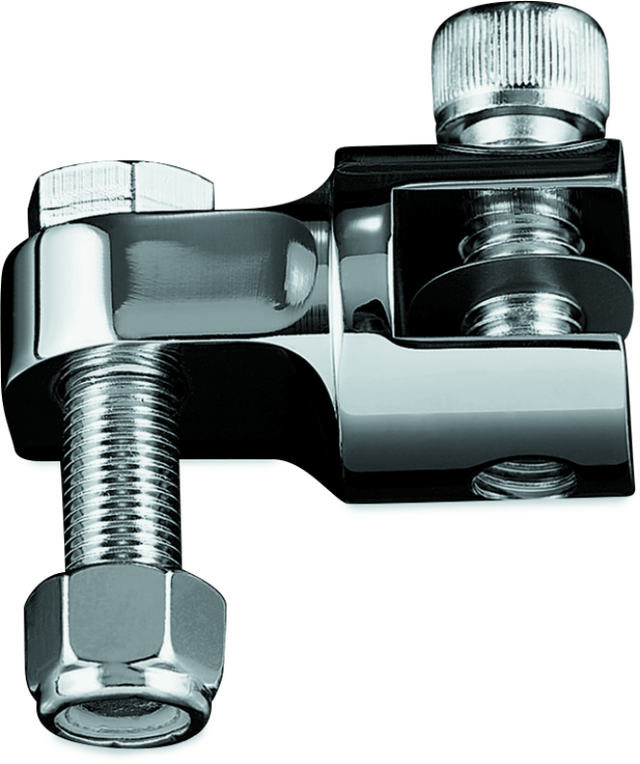 Kuryakyn 1-1/4in Stirrup Heel Rest Extenders Chrome Kuryakyn Footpegs  AXOPROS