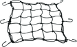 Kuryakyn 12in Cargo Net Kuryakyn Cargo Tie-Downs  AXOPROS