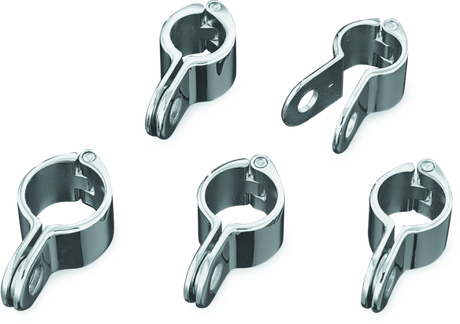 Kuryakyn 1inch Magnum Quick Clamp Chrome (Each) Kuryakyn Handlebars  AXOPROS