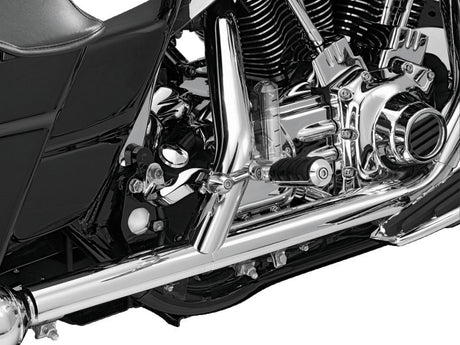 Kuryakyn 2in Adjustable Lockable Offsets With Male Mount Adapter Chrome Kuryakyn Footpegs  AXOPROS