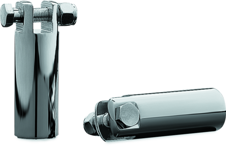 Kuryakyn 3 1/2in Extended Peg Mount With 3/8in-16 Mount Bolts Chrome Kuryakyn Footpegs  AXOPROS
