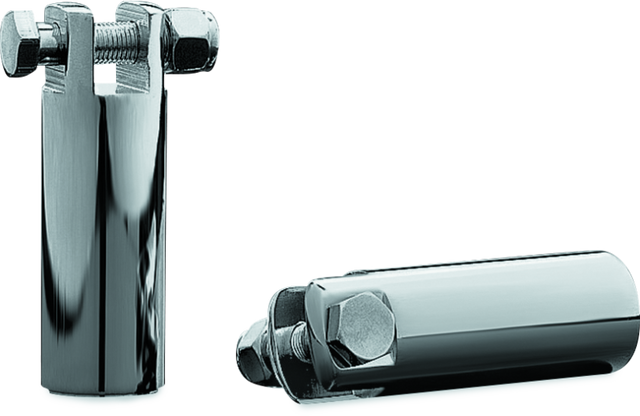 Kuryakyn 3 1/2in Extended Peg Mount With 3/8in-16 Mount Bolts Chrome Kuryakyn Footpegs  AXOPROS