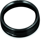 Kuryakyn 7inch Headlamp Trim Ring Gloss Black Kuryakyn Headlights  AXOPROS