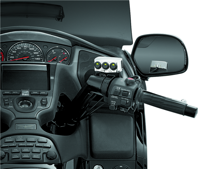 Kuryakyn Accessory Switches Honda Goldwing & Yamaha Models Kuryakyn Switch Panels  AXOPROS