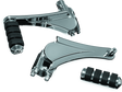 Kuryakyn Adjustable Passenger Pegs With ISO Small Pegs Chrome Kuryakyn Footpegs  AXOPROS
