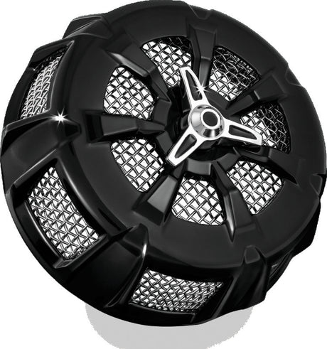 Kuryakyn Alley Cat Air Cleaner Cover Screamin Eagle Stage 1 Kits Gloss Black Kuryakyn Air Intake Components  AXOPROS