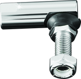 Kuryakyn Barrel Style Right Hand Female 5/16in-24 Threads Chrome Kuryakyn Hardware - Singles  AXOPROS