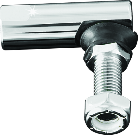 Kuryakyn Barrel Style Right Hand Female 5/16in-24 Threads Chrome Kuryakyn Hardware - Singles  AXOPROS