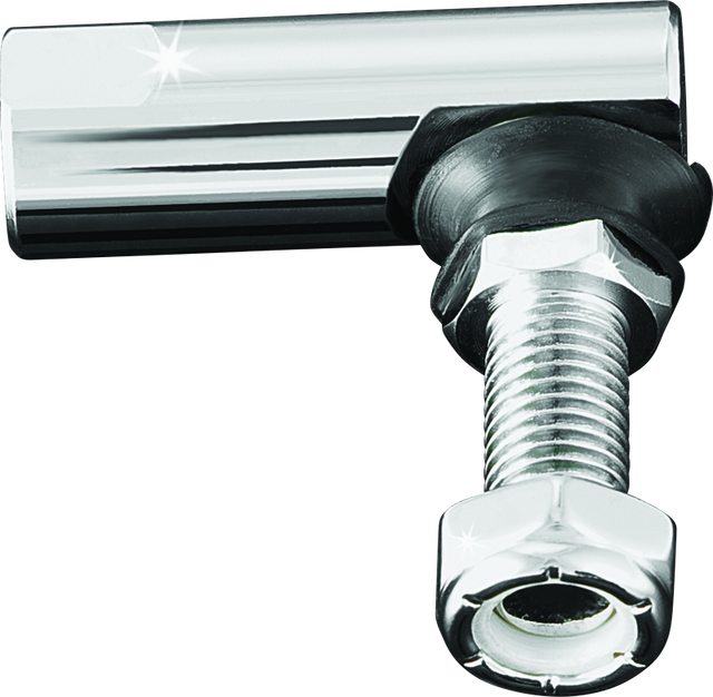 Kuryakyn Barrel Style Right Hand Female 5/16in-24 Threads Chrome Kuryakyn Hardware - Singles  AXOPROS