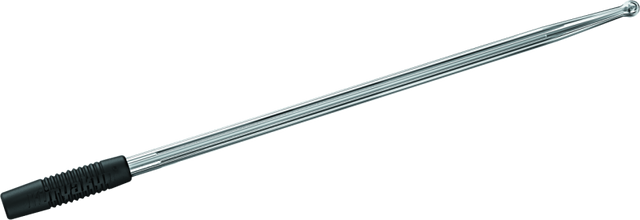 Kuryakyn Billet Antenna Round/Grooved Chrome Kuryakyn Antennas  AXOPROS