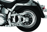 Kuryakyn Boomerang Frame Covers 08-17 Softails Chrome Kuryakyn Frame Sliders  AXOPROS
