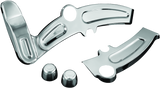 Kuryakyn Boomerang Frame Covers 08-17 Softails Chrome Kuryakyn Frame Sliders  AXOPROS