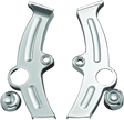 Kuryakyn Boomerang Frame Covers For 00-07 Softail Chrome Kuryakyn Frame Sliders  AXOPROS