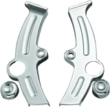 Kuryakyn Boomerang Frame Covers For 00-07 Softail Chrome Kuryakyn Frame Sliders  AXOPROS