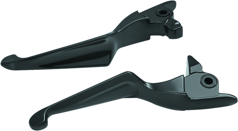 Kuryakyn Boss Blades Lever Set 17-Up Touring Gloss Black Kuryakyn Levers  AXOPROS
