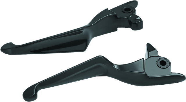 Kuryakyn Boss Blades Lever Set 17-Up Touring Gloss Black Kuryakyn Levers  AXOPROS