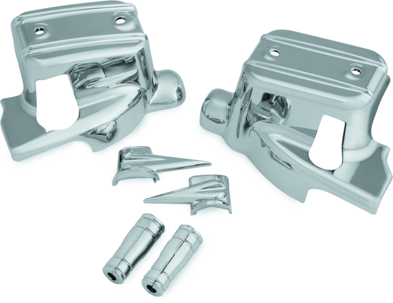 Kuryakyn Brake & Clutch Control Covers Chrome Kuryakyn Brake Hardware  AXOPROS