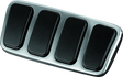 Kuryakyn Brake Pedal Pad For Honda Chrome Kuryakyn Pedals  AXOPROS