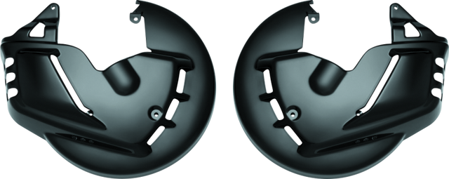 Kuryakyn Brake Rotor Cover Honda 01-17 GL1800 Gloss Black Kuryakyn Brake Hardware  AXOPROS