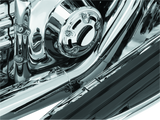 Kuryakyn Bridge The Gap Heat Shield 93-08 Touring Models Chrome Kuryakyn Heat Shields  AXOPROS
