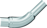 Kuryakyn Bridge The Gap Heat Shield 93-08 Touring Models Chrome Kuryakyn Heat Shields  AXOPROS