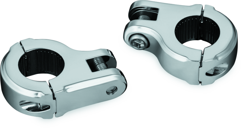 Kuryakyn Brute Highway Peg Mount Chrome Kuryakyn Footpegs  AXOPROS