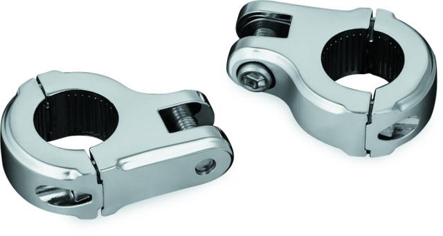 Kuryakyn Brute Highway Peg Mount Chrome Kuryakyn Footpegs  AXOPROS