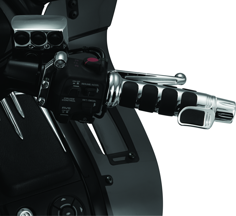 Kuryakyn Contoured ISO Throttle Boss For GL1800 Models Chrome Kuryakyn Cruise Control  AXOPROS