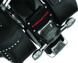 Kuryakyn Curved Laydown License Plate Frame Gloss Black Kuryakyn License Frame  AXOPROS