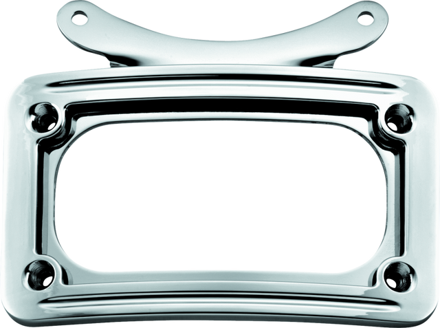 Kuryakyn Curved License Plate Frame Chrome Kuryakyn License Frame  AXOPROS