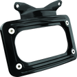 Kuryakyn Curved License Plate Mount Black Kuryakyn License Plate Relocation  AXOPROS