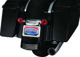 Kuryakyn Curved License Plate Mount Chrome Kuryakyn License Plate Relocation  AXOPROS