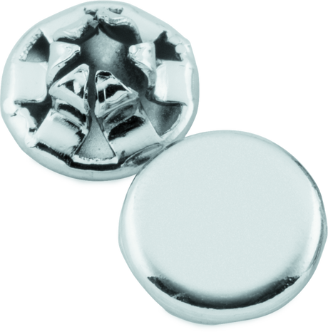 Kuryakyn Custom End Plugs Chrome For 1/4inch Allen Bolts (Set of 10) Kuryakyn Handlebars  AXOPROS