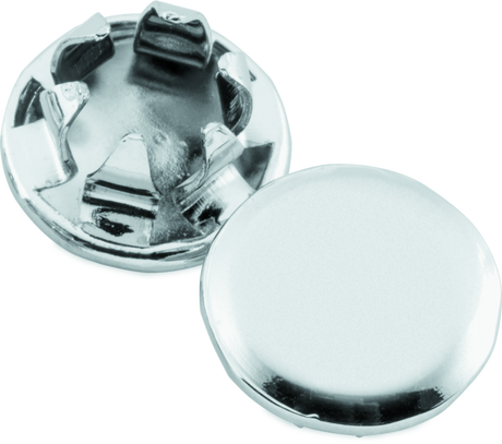 Kuryakyn Custom End Plugs Chrome For 3/8inch Allen Bolts (Set of 6) Kuryakyn Handlebars  AXOPROS