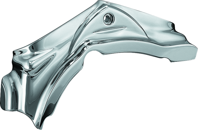 Kuryakyn Cylinder Base Cover 07-17 Softails Chrome Kuryakyn Engine Covers  AXOPROS