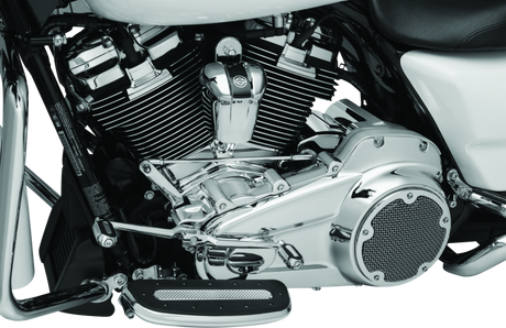 Kuryakyn Cylinder Base Cover Chrome Kuryakyn Engine Covers  AXOPROS