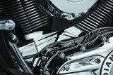 Kuryakyn Cylinder Base Cover Indian Models Chrome Kuryakyn Engine Covers  AXOPROS