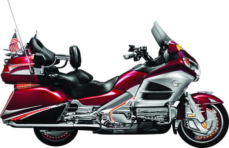 Kuryakyn Deco Eagle Fender Ornament 01-22 Honda GL1800 Chrome Kuryakyn Exterior Trim  AXOPROS