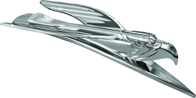 Kuryakyn Deco Eagle Fender Ornament 01-22 Honda GL1800 Chrome Kuryakyn Exterior Trim  AXOPROS