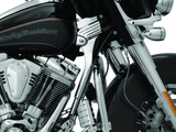 Kuryakyn Deluxe Neck Cover Kit 95-05 Touring Models Chrome Kuryakyn Exterior Trim  AXOPROS