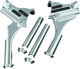 Kuryakyn Deluxe Neck Covers 95-07 Touring Models Chrome Kuryakyn Exterior Trim  AXOPROS