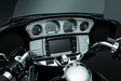 Kuryakyn Deluxe Tri-Line Stereo Trim Kit 14-Up Touring Models Chrome Kuryakyn Exterior Trim  AXOPROS